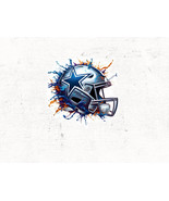 Dallas Cowboys Helmet Printable Art, Dem Boyz Texas Digital Download, Da... - £2.36 GBP