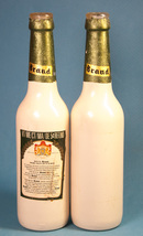 2 Royal Brand Brewery Dutch Beer Bottles Imported From Holland Glass - £6.29 GBP