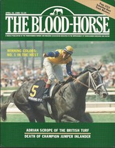 1988 - April 16th Issue of  Blood Horse Magazine - WINNING COLORS on the... - $20.00