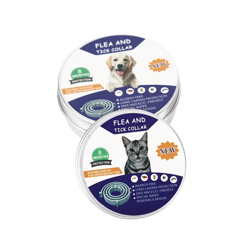 Pet insect repellent collar cat and dog adjustable mosquito repellent an... - £12.99 GBP