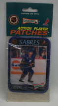 Donald Audette Buffalo Sabres NHL Hockey VTG 1992 Sealed Sew On Patch Ma... - £5.81 GBP