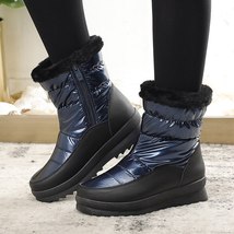 -30 Degree Russia Plush Keep Warm Women Ankle Boots Winter Shoes Ladies Waterpro - £58.87 GBP