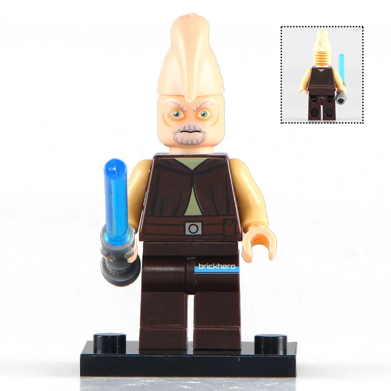 Ki-Adi-Mundi Star Wars The Clone Wars Custom LEGO Minifigure Toy Gift - £2.25 GBP
