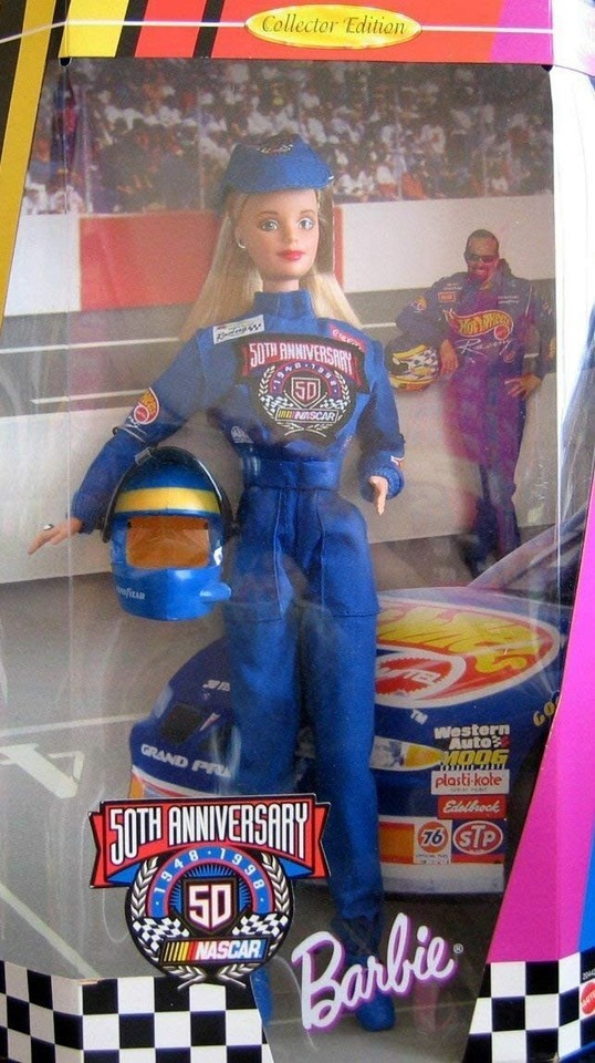 Barbie  NASCAR 50th Anniversary Collector Barbie Doll