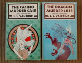 Dragon Murder Case &amp; Casino Murder Case by S. S. Van Dine  Philo Vance Mysteries - £15.81 GBP