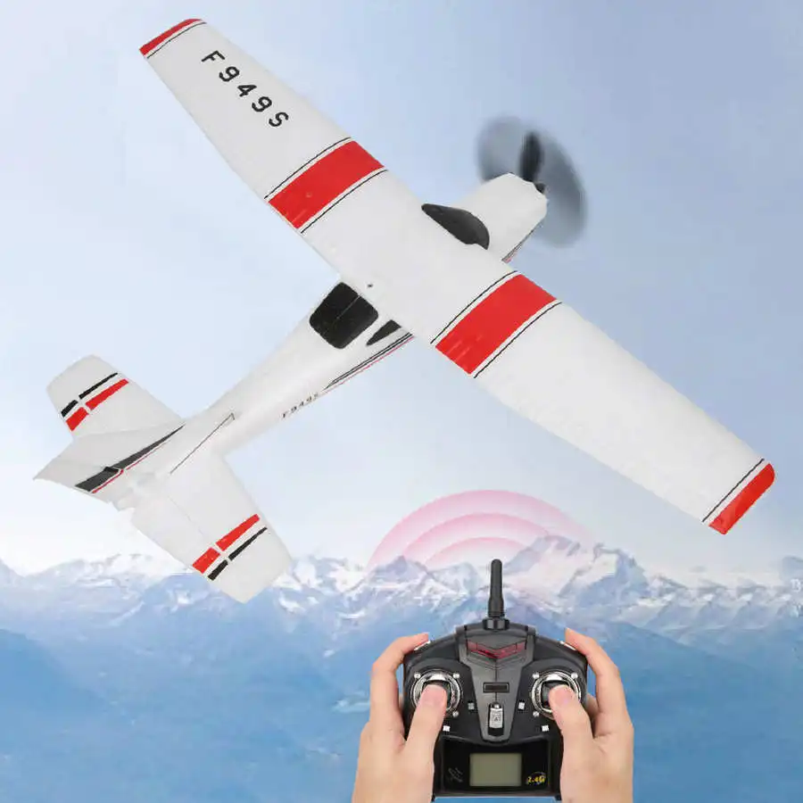 F949S 2.4GHz 3 Channels Micro RC Airplane Remote Control Fixed Wing for - £74.31 GBP