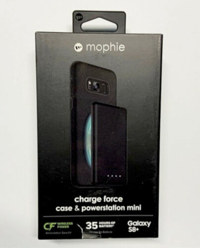 Mophie Samsung Galaxy S8+ PLUS Charge Force Leather Case + Powerstation Mini - $11.24