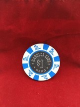 Harolds Club $1.00 Coin Center Casino Chip Covered Wagon Mold Reno Nevada - $11.85