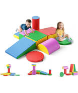 Foam Climbing Blocks, Soft Climbing Toys for Toddlers, 9 Pieces Crawl an... - $2,969.15 MXN