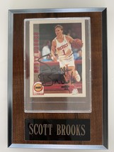 Houston Rockets Scott Brooks signed basketball card - £80.61 GBP