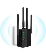 2024 Newest WiFi Extender Wireless Booster 1200Mbps Range up to 9500 sq.... - £96.80 GBP