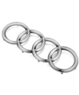 Chrome Audi Rings Front Grill Emblem 285mm 4D0853605 - $23.93