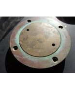 Vintage Solid  Bronze Deck Vent deck mount and cover 3” ID Boat Marine - $1,260.12 MXN