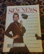 009 Vintage September 1988 Sew News Magazine For People Who Sew - £9.59 GBP