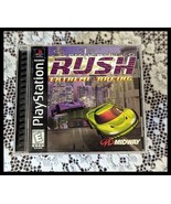 PS1 San Francisco RUSH Extreme Racing Case Manual 1997 Sony Black Label - $361.71 MXN