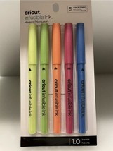 Cricut Infusible Ink Markers Neon Medium Point Markers 1.0 5 count New - £7.77 GBP