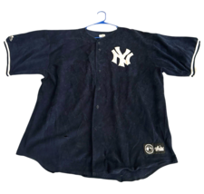 Majestic New York Yankees MLB Baseball Jersey Navy  Size  2XL Made USA R... - $71.25