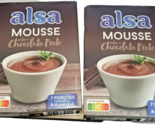 2 x Dark Chocolate Mousse 125 g (2 x 4.41Oz) Alsa By Dr. Oetker Portugal - $15.25
