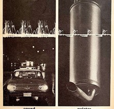 Chevrolet GM Muffler Advertisement 1963 Automobilia Chevy Genuine Parts ... - $24.99