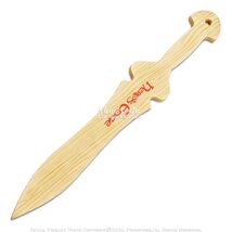 Munetoshi 18" Roman Gladius Foam Sword Wooden Smooth Finish Prop Costume - $10.87