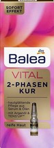 Balea Vital 2-phase Cure For Face Wrinkles Ampules Mature Skin Free Ship - £11.86 GBP