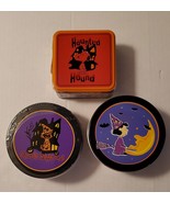 Vtg Snoopy Peanuts Lucy small candy HALLOWEEN tins - lot of 3 (2 still sealed) - $17.99