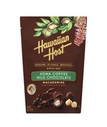 Hawaiian host kona coffee chocolate macadamias 8 oz bag (Pack of 4) - $163.45 CAD