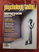 Rare Psychology Today Magazine April 1979 Depression: A Special Report - £15.87 GBP