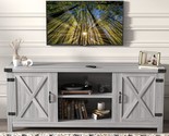 Yeshomy Modern Farmhouse Tv Stand, Entertainment Center Console Table, M... - £123.20 GBP