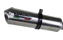 GPR Exhaust Honda CBR600F - Sport 2001-2007 Homolog Slip-On SatInox - $347.96