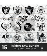 Raiders SVG Bundle, Las Vegas Raiders SVG, SVG Cut Files, Instant Download - $2.49