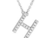 &quot;h&quot; Women&#39;s Necklace .925 Silver 274014 - $49.99