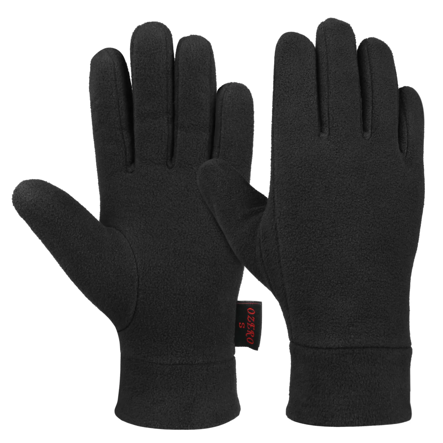 OZERO Unisex Winter Fleece Glove Full Finger warm Ski Snowd Mitten Cold Weather  - £109.13 GBP