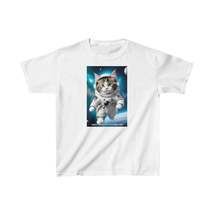Cat Breeds in Space - Norwegian Forest Breed - Kids Heavy Cotton™ Tee - £13.13 GBP+