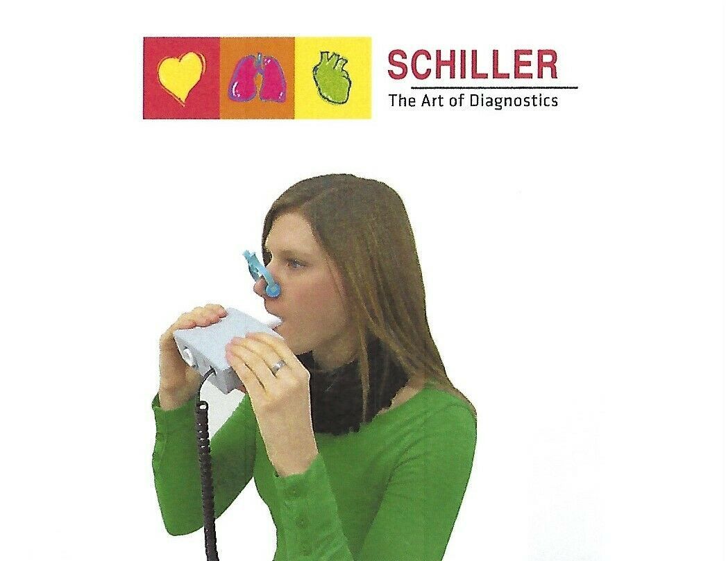 Schiller SpiroScout Spirometer with 50 Scout Tubes and 200 rebate