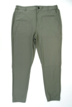 Cuts Clothing AO Jogger Pants Men&#39;s 2XL Olive Elastic Waist Snap Button - $28.45