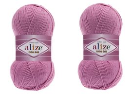 Alize Cotton Gold Yarn 55% Cotton 45% Acrylic Yarn Crochet Hand Knitting Art Lot - £10.82 GBP