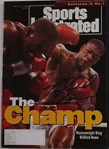 Riddick Bowe Signed Autographed Complete &quot;Sports Illustrated&quot; Magazine -... - £38.91 GBP