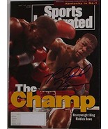 Riddick Bowe Signed Autographed Complete &quot;Sports Illustrated&quot; Magazine -... - $658.39 MXN