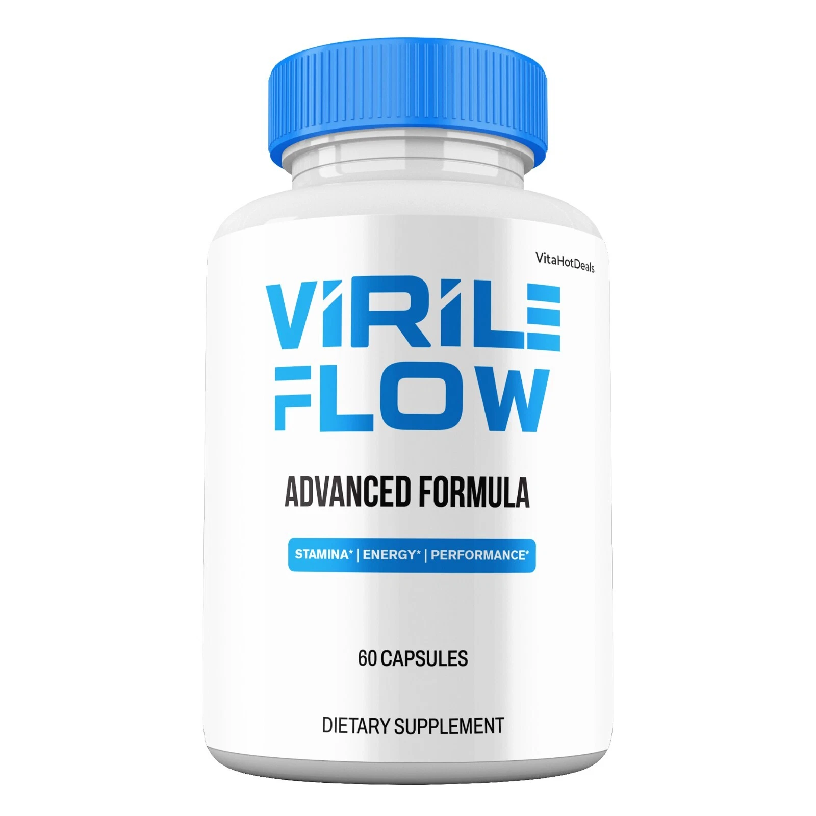 Virile Flow Max Capsules – Natural Support for Men, 1 Bottle Pack - $47.18 CAD
