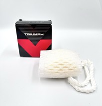 NOS Vintage Avon Triumph Shower Soap-On-A-Rope 5 oz NIB! Musk For Men Or... - $11.39