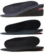 Lots of 3~4Pairs 2~6cm UP Height Increasing Shoe Insoles with Air Cushio... - $32.67