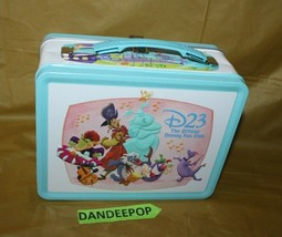 Walt Disney World D23 Fan Club Membership 50 Years Metal Lunch Box And P... - £35.19 GBP