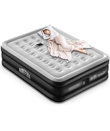 Queen Air Mattress with Built-In Electric Pump, Self-Inflation/Deflation... - $89.39