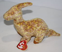 Ty Beanie Baby Tooter the Dinosaur Retired Vtg 9&quot; New w/ Tag 2002 Bean Bag - $17.71