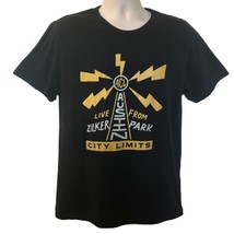 Vintage Austin City Limits Live From Zilker Park Men&#39;s Black Graphic T-S... - $24.73