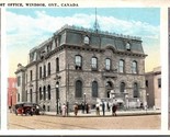Post Office Building Windsor Ontario Canada UNP WB Postcard L10 - $2.92