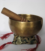 Tibetan Hand Beaten Singing Bowl 5.5&quot; - Nepal - $55.99