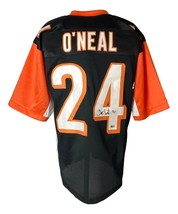 Deltha o&#39; Neal Cincinnati Firmado Negro Camiseta de Fútbol SPORTS Integr... - £53.96 GBP