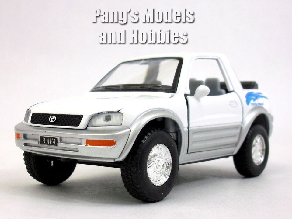 Toyota RAV4 Cabriolet 1/32 Scale Diecast Model by Kinsmart - White - $14.84